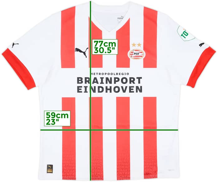 2022-23 PSV Home Shirt - 7/10 - (XL)