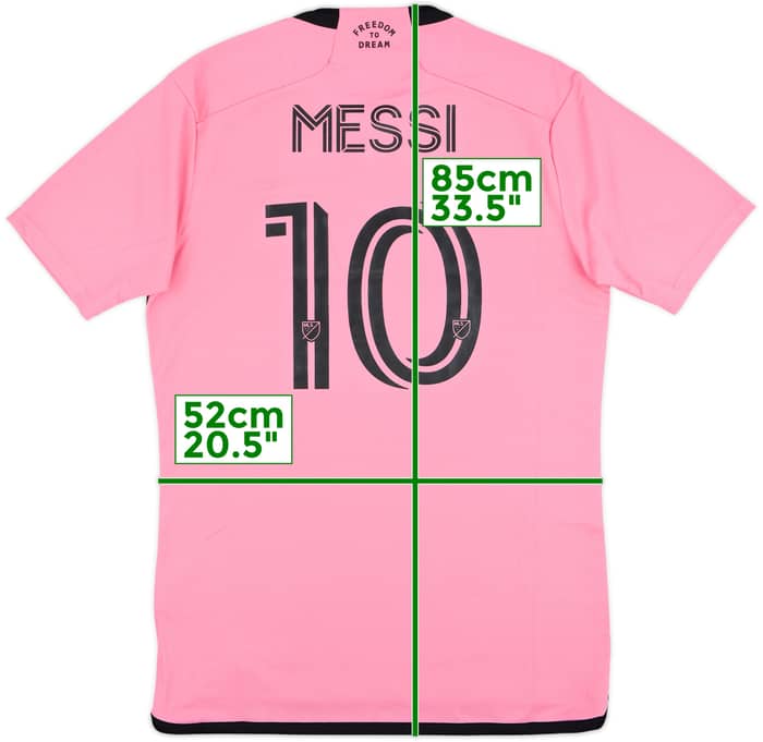 2024-25 Inter Miami Home Shirt Messi #10 - 9/10 - (M)