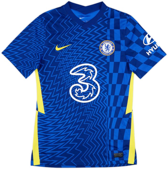 2021-22 Chelsea Home Shirt Kante #7 - 10/10 - (S)