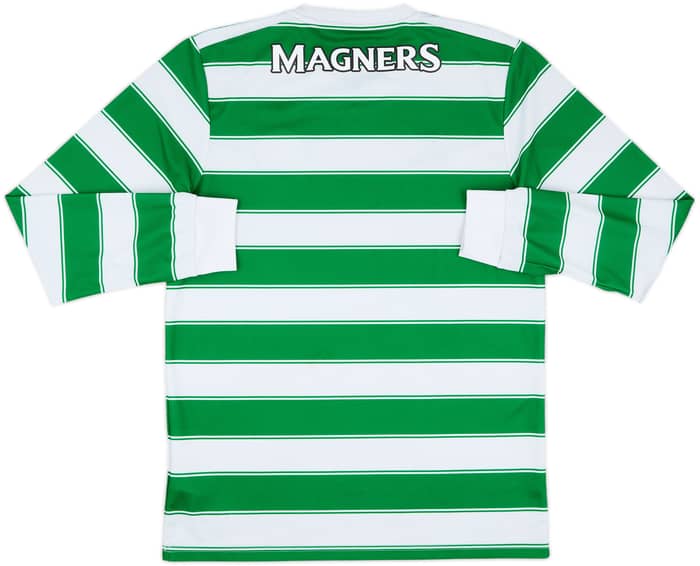 2021-22 Celtic Home L/S Shirt - 7/10 - (M)