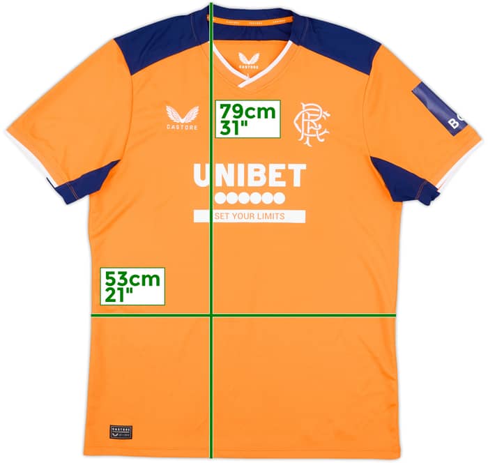2022-23 Rangers Third Shirt - 9/10 - (L)