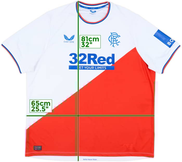 2022-23 Rangers Away Shirt - 10/10 - (3XL)