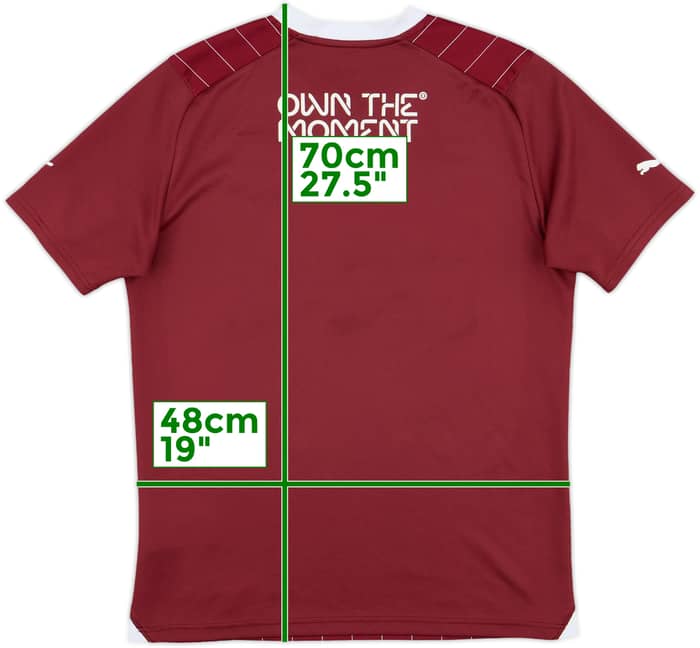 2023-24 Northampton Town Home Shirt - 9/10 - (M)