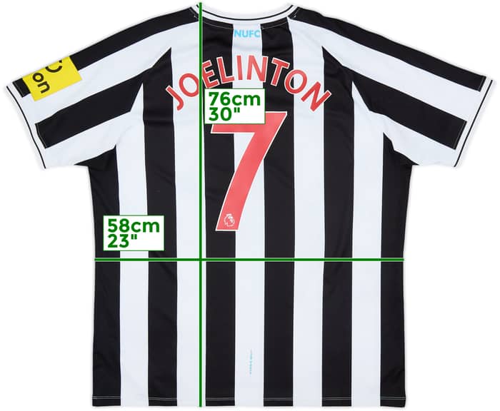 2022-23 Newcastle Home Shirt Joelinton #7 - 8/10 - (XXL)