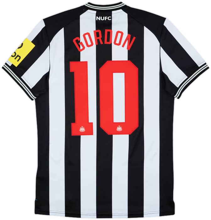 2023-24 Newcastle Home Shirt Gordon #10 - 5/10 - (S)