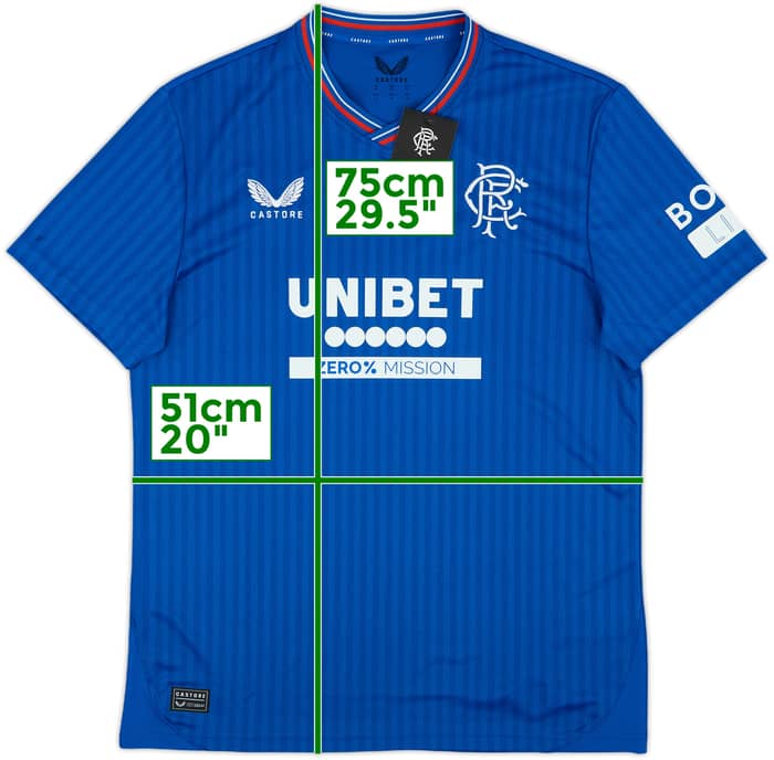 2023-24 Rangers Home Shirt (M)