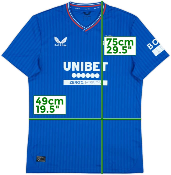 2023-24 Rangers Home Shirt - 10/10 - (S)