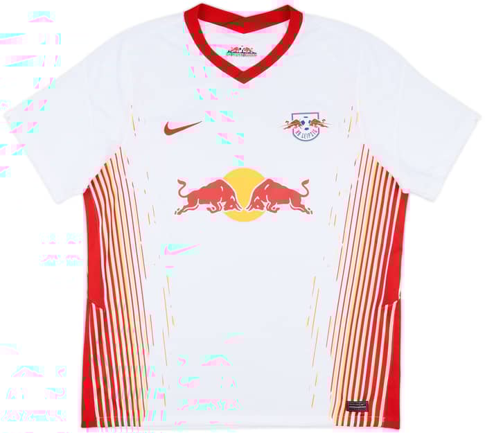 2020-21 RB Leipzig Home Shirt - 8/10 - (XL)