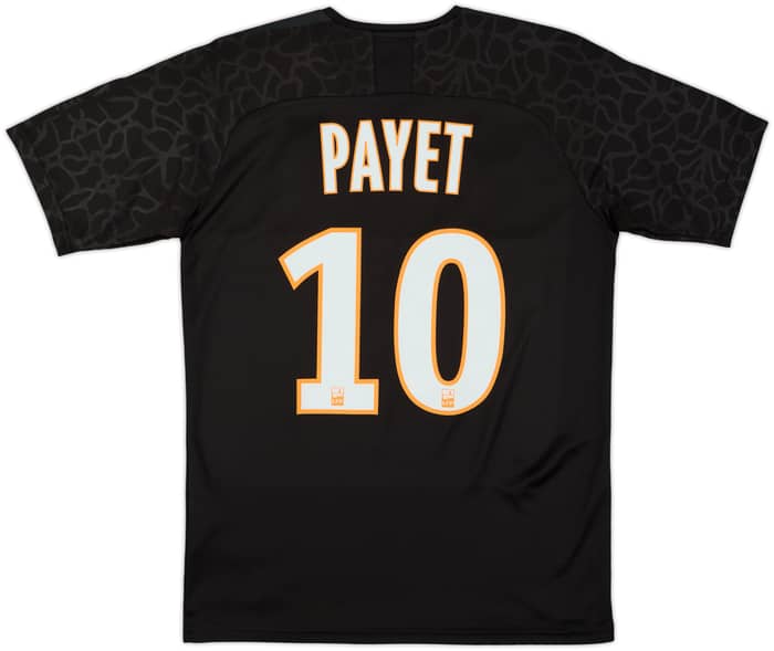 2019-20 Olympique Marseille Third Shirt Payet #10 - 9/10 - (S)