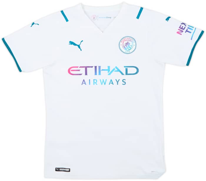2021-22 Manchester City Away Shirt Foden #47 - 8/10 - (S)