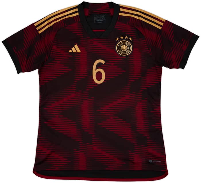 2022-23 Germany Away Shirt Kimmich #6 - 10/10 - (L)