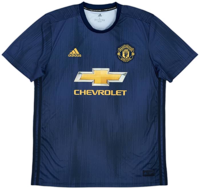 2018-19 Manchester United Third Shirt - 4/10 - (L)