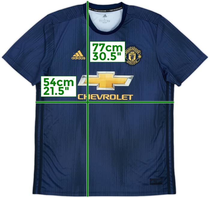 2018-19 Manchester United Third Shirt - 4/10 - (L)