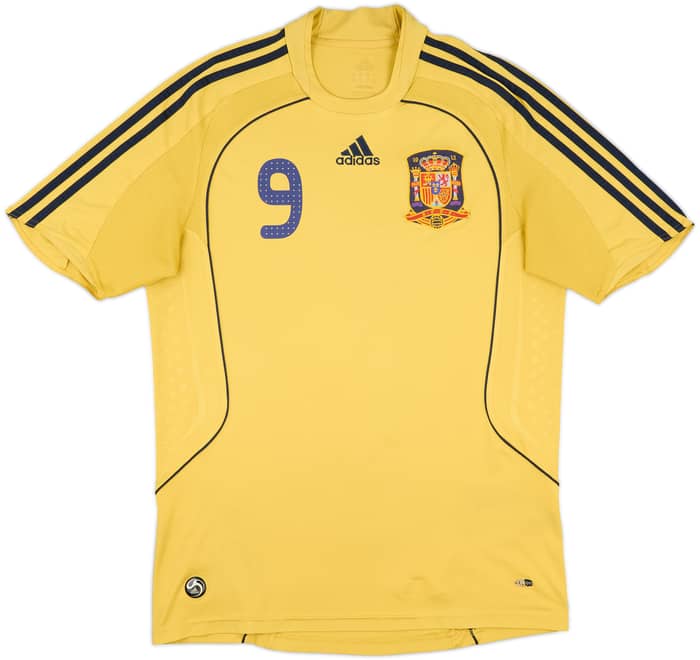 2008-10 Spain Away Shirt Torres #9 - 8/10 - (M)