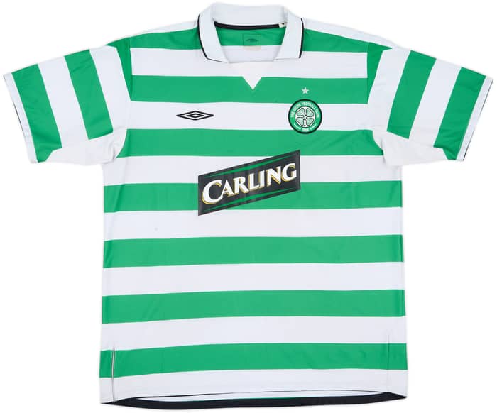 2004-05 Celtic Home Shirt Petrov #19 - 6/10 - (XXL)