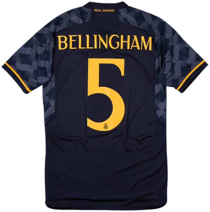 2023-24 Real Madrid Away Shirt Bellingham #5 - 10/10 - (S)