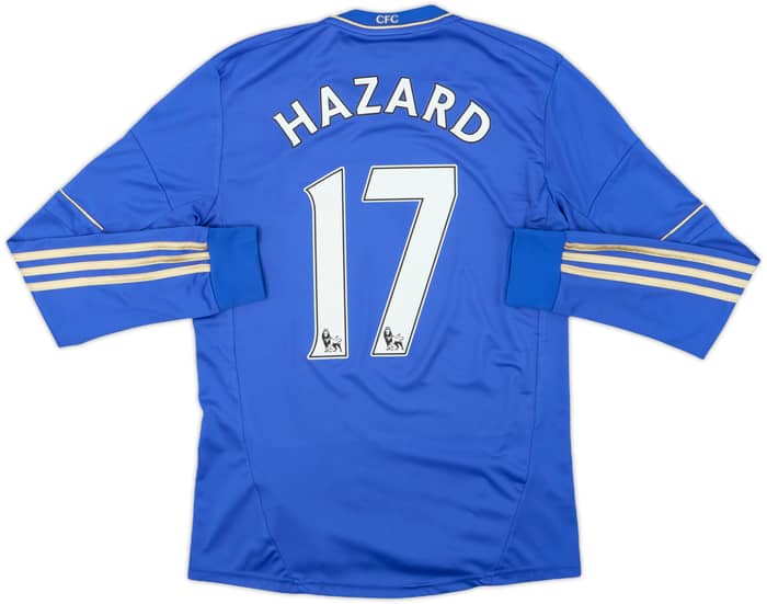 2012-13 Chelsea Home L/S Shirt Hazard #17 - 8/10 - (S)