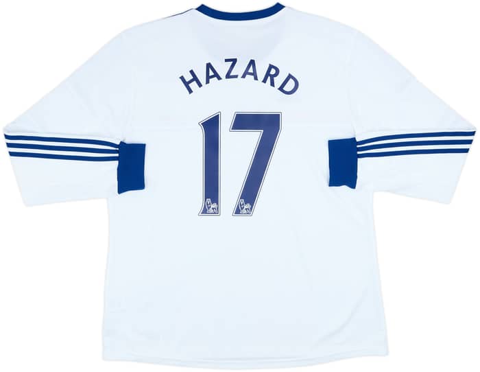 2013-14 Chelsea Away L/S Shirt Hazard #17 - 10/10 - (XL)
