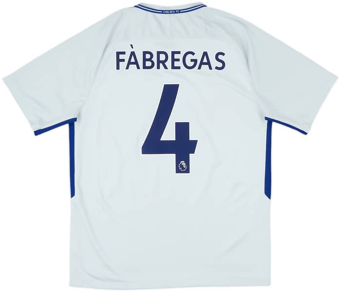2017-18 Chelsea Away Shirt Fabregas #4 - 8/10 - (L)