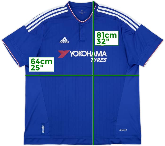 2015-16 Chelsea Home Shirt - 5/10 - (XXL)
