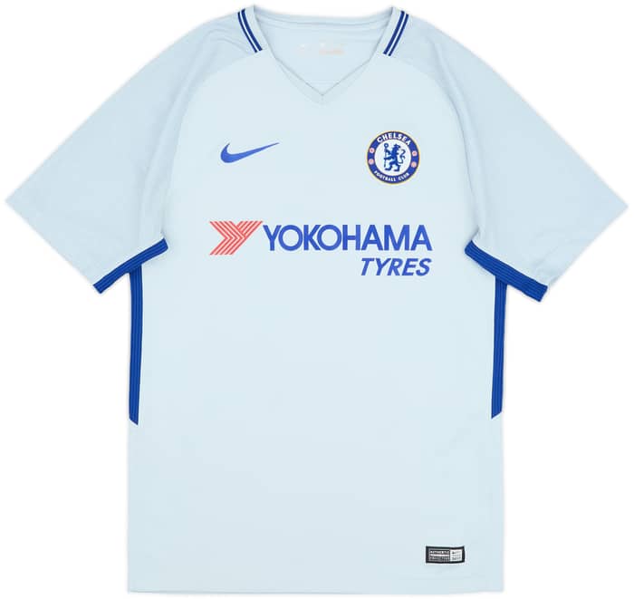 2017-18 Chelsea Away Shirt Hazard #10 - 9/10 - (S)