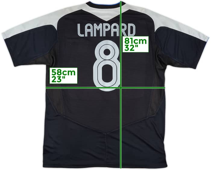 2004-05 Chelsea Away Shirt Lampard #8 - 6/10 - (XL)