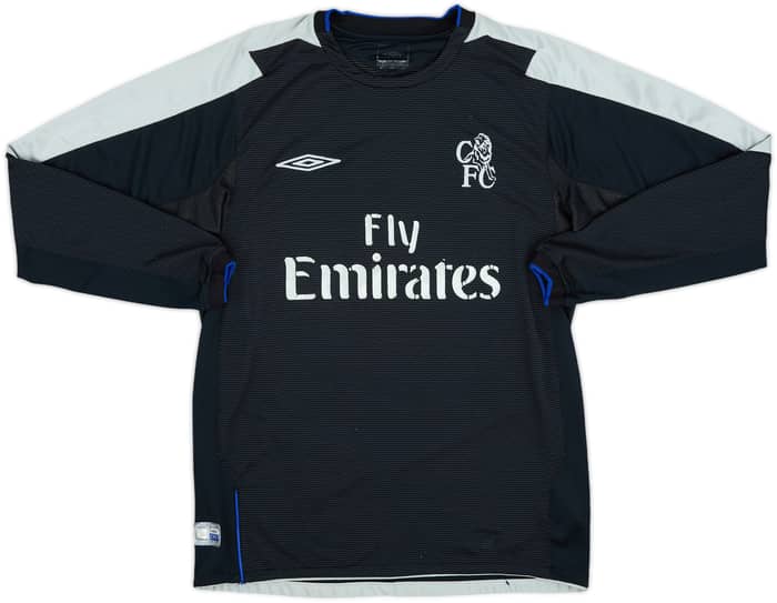 2004-05 Chelsea Away L/S Shirt - 5/10 - (S)