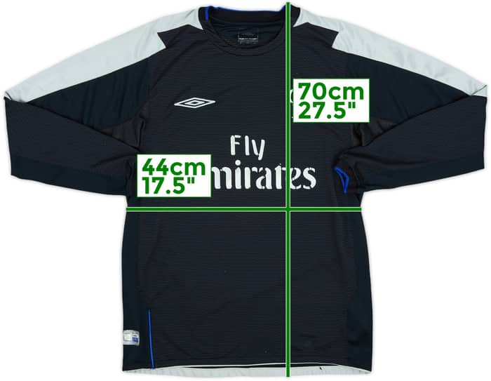 2004-05 Chelsea Away L/S Shirt - 5/10 - (S)