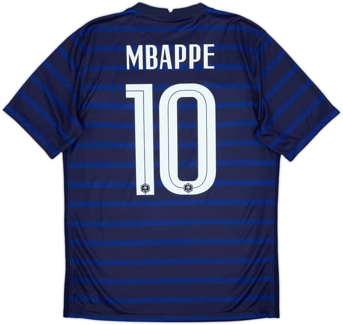 2020-21 France Home Shirt Mbappe #10 - 10/10 - (M)