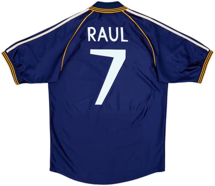 1998-99 Real Madrid Third Shirt Raul #7 - 8/10 - (L)