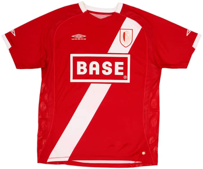 2007-08 Standard Liege Home Shirt Defour #8 - 6/10 - (XL)