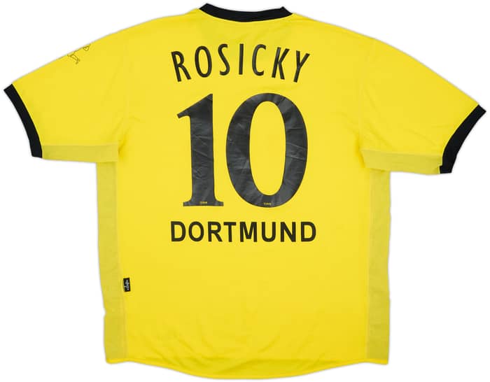 2003-04 Borussia Dortmund Home Shirt Rosicky #10 - 5/10 - (XL)