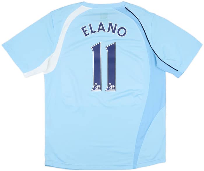 2008-09 Manchester City Home Shirt Elano #11 - 6/10 - (L)