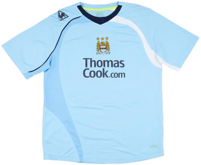 2008-09 Manchester City Home Shirt Elano #11 - 6/10 - (L)