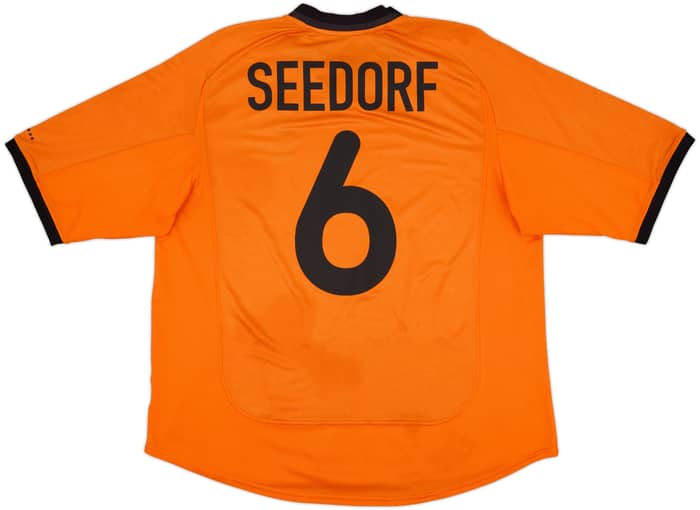 2000-02 Netherlands Home Shirt Seedorf #6 - 8/10 - (L)