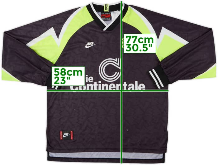 1995-96 Borussia Dortmund Away L/S Shirt - 5/10 - (XL)