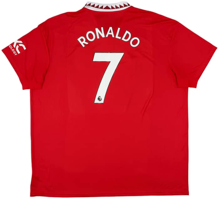 2022-23 Manchester United Home Shirt Ronaldo #7 - 9/10 - (3XL)