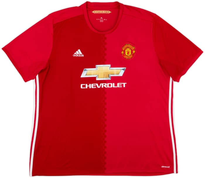 2016-17 Manchester United Home Shirt Ibrahimovic #9 - 9/10 - (3XL)