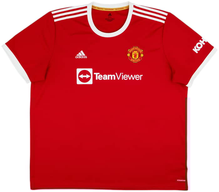 2021-22 Manchester United Home Shirt Ronaldo #7 - 8/10 - (3XL)