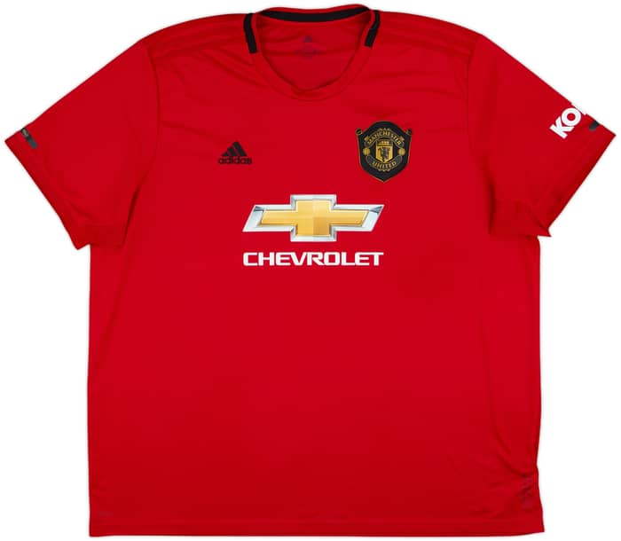 2019-20 Manchester United Home Shirt B.Fernandes #18 - 9/10 - (3XL)