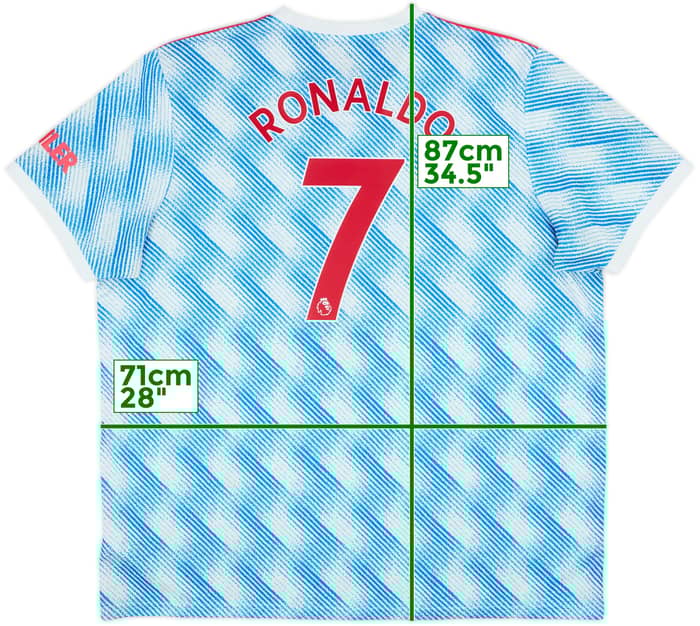 2021-22 Manchester United Away Shirt Ronaldo #7 - 7/10 - (3XL)