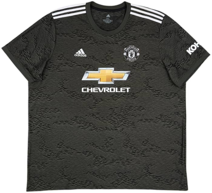2020-21 Manchester United Away Shirt B.Fernandes #18 - 9/10 - (3XL)
