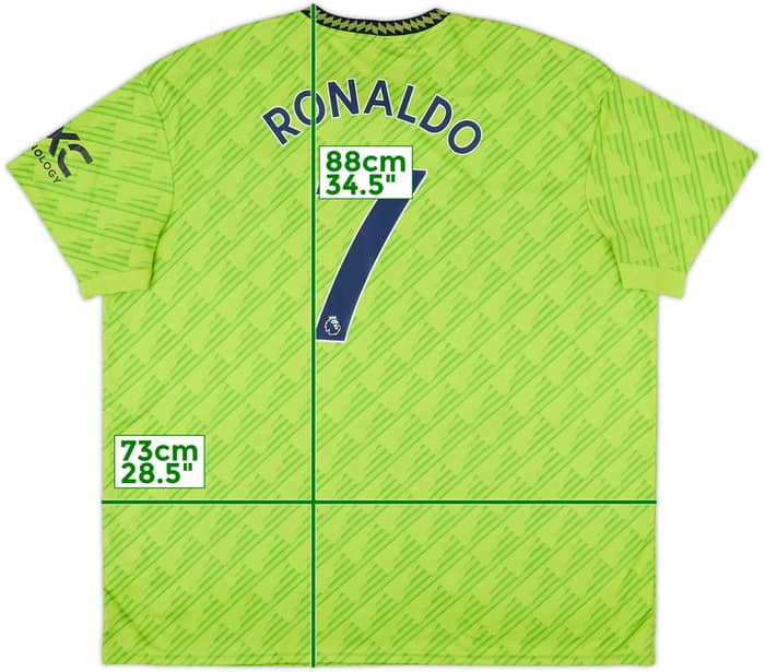 2022-23 Manchester United Third Shirt Ronaldo #7 - 10/10 - (3XL)