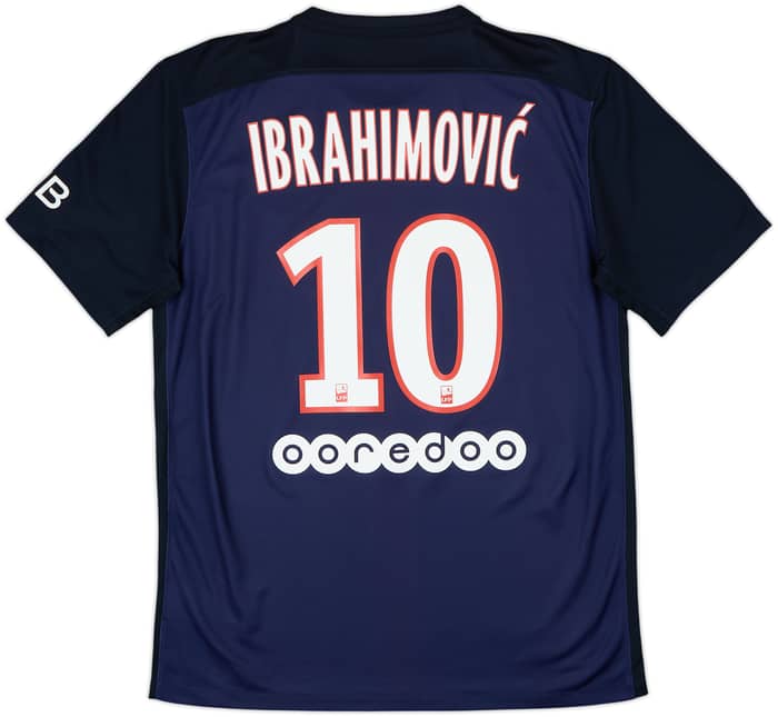 2015-16 Paris Saint-Germain Camiseta Local Ibrahimovic #10 - 8/10 - (M)