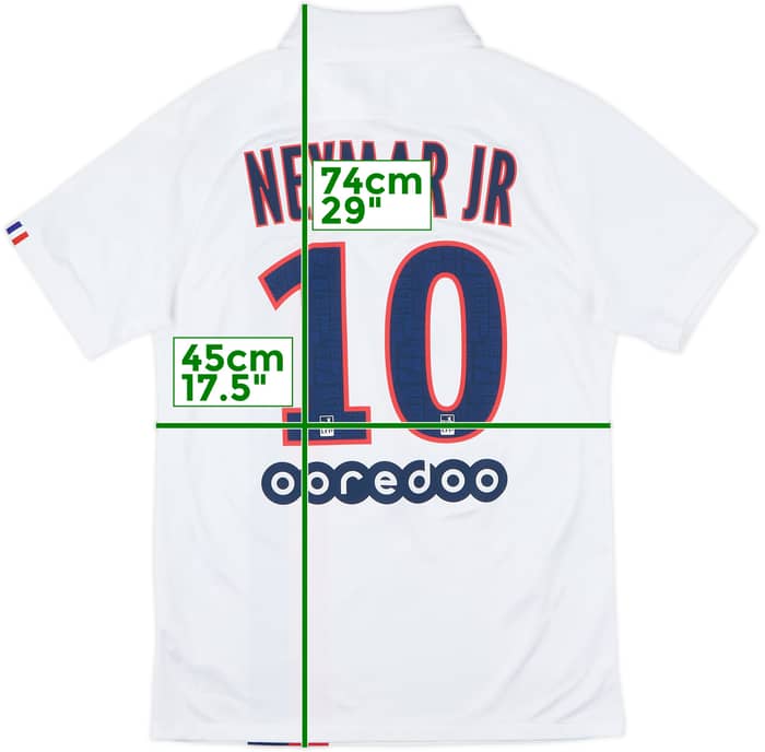 2019-20 Paris Saint-Germain Third Shirt Neymar Jr #10 - 8/10 - (S)