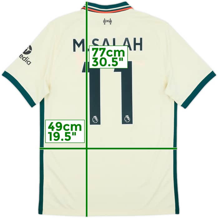 2021-22 Liverpool Away Shirt M.Salah #11 - 9/10 - (M)
