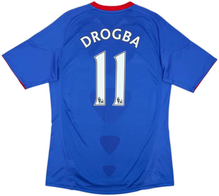 2010-11 Chelsea Home Shirt Drogba #11 - 7/10 - (M)