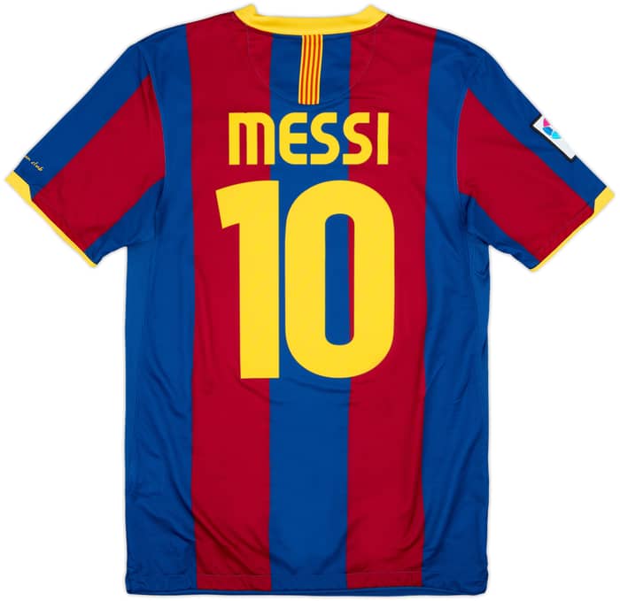 2010-11 Barcelona Home Shirt Messi #10 - 6/10 - (S)