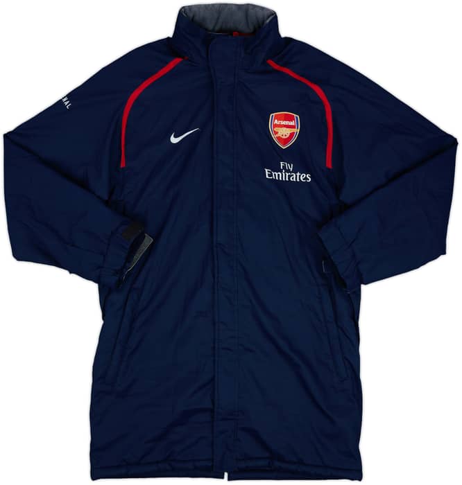 2006-07 Arsenal Nike Padded Bench Coat - 9/10 - (S)