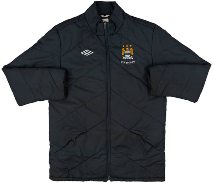 2009-10 Manchester City Umbro Padded Bench Coat - 6/10 - (L)